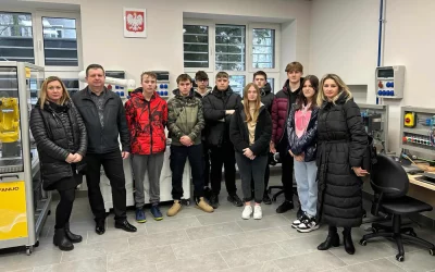 Wizyta uczniów z Młodzieżowego Ośrodka Socjoterapii w Radomiu